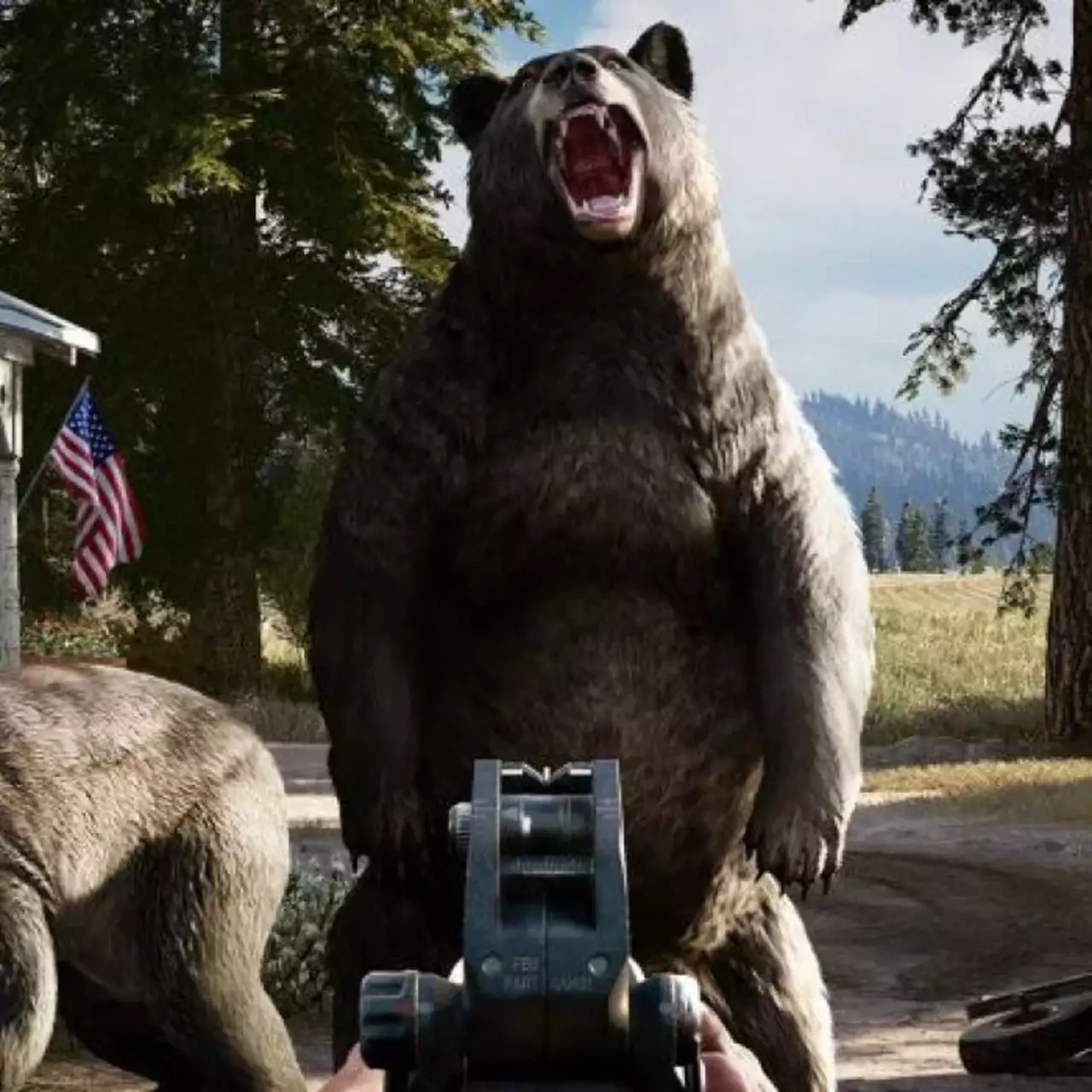 В новом геймплейном видео Far Cry 5 показали рыбалку и приручение медведя В новом геймплейном видео Far Cry 5 показали рыбалку и приручение медведя