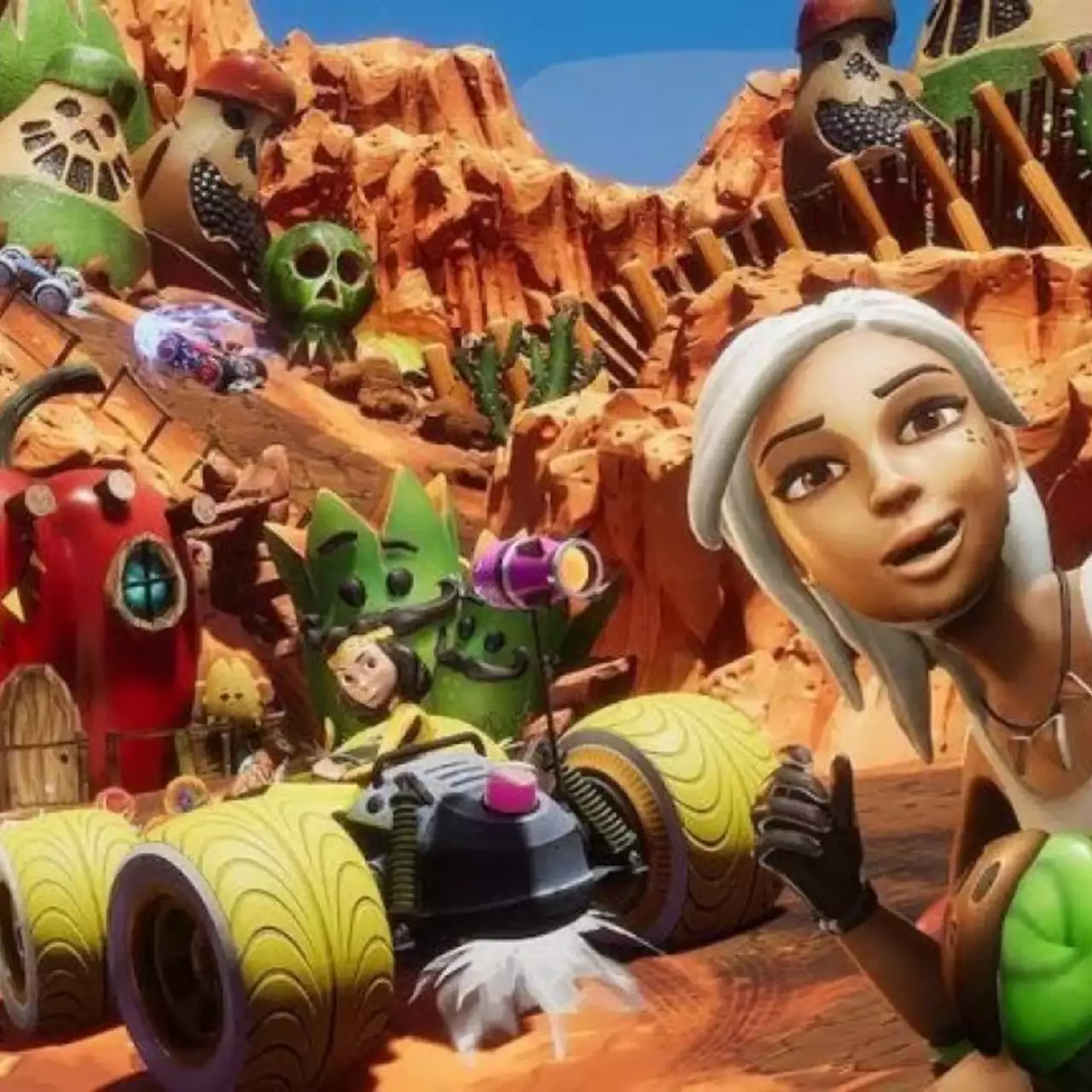 Гоночная аркада All-Star Fruit Racing выйдет этим летом на PC, PS4, Xbox One и Switch (скриншоты и трейлер)