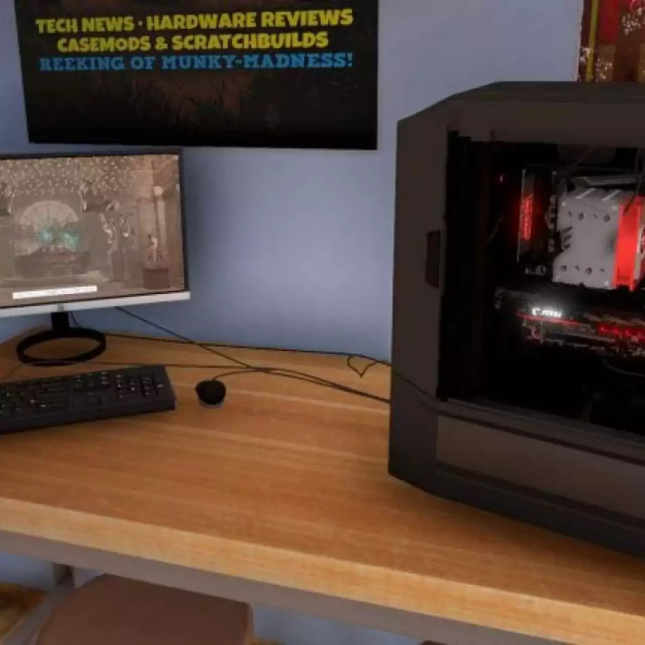 Топовый PC за 400 рублей: в Steam вышел симулятор сборки компьютера PC Building Simulator