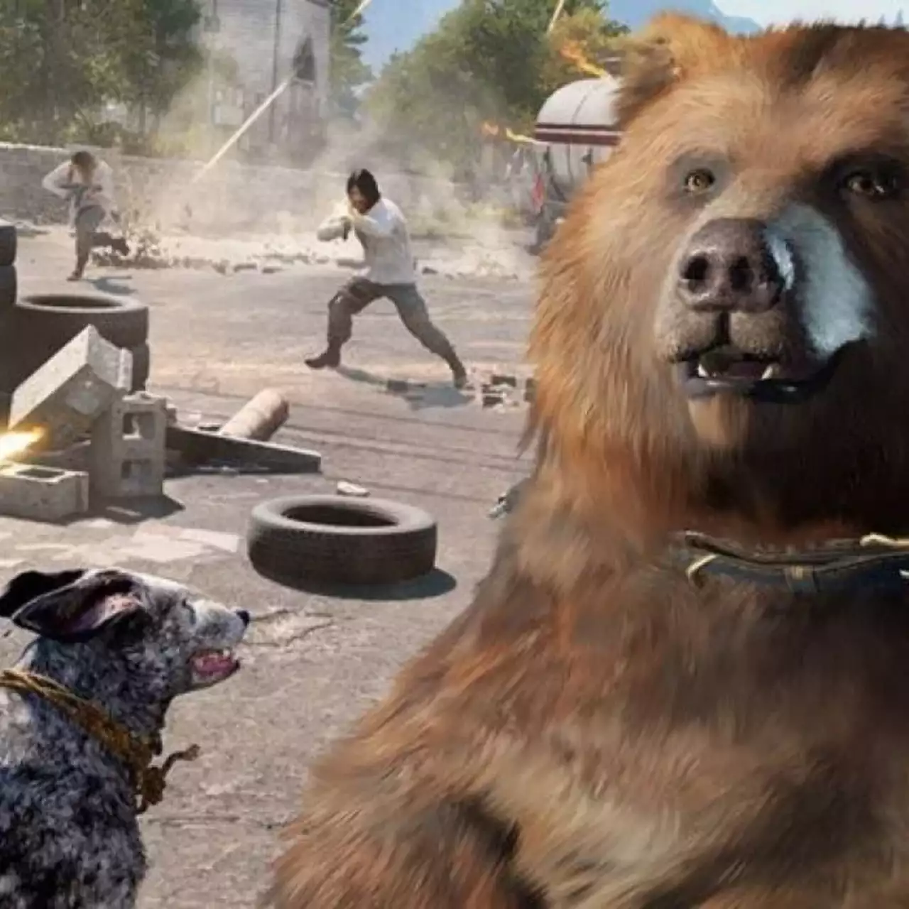 Как в Far Cry 5 приручить медведя Чизбургера и сделать его своим компаньоном