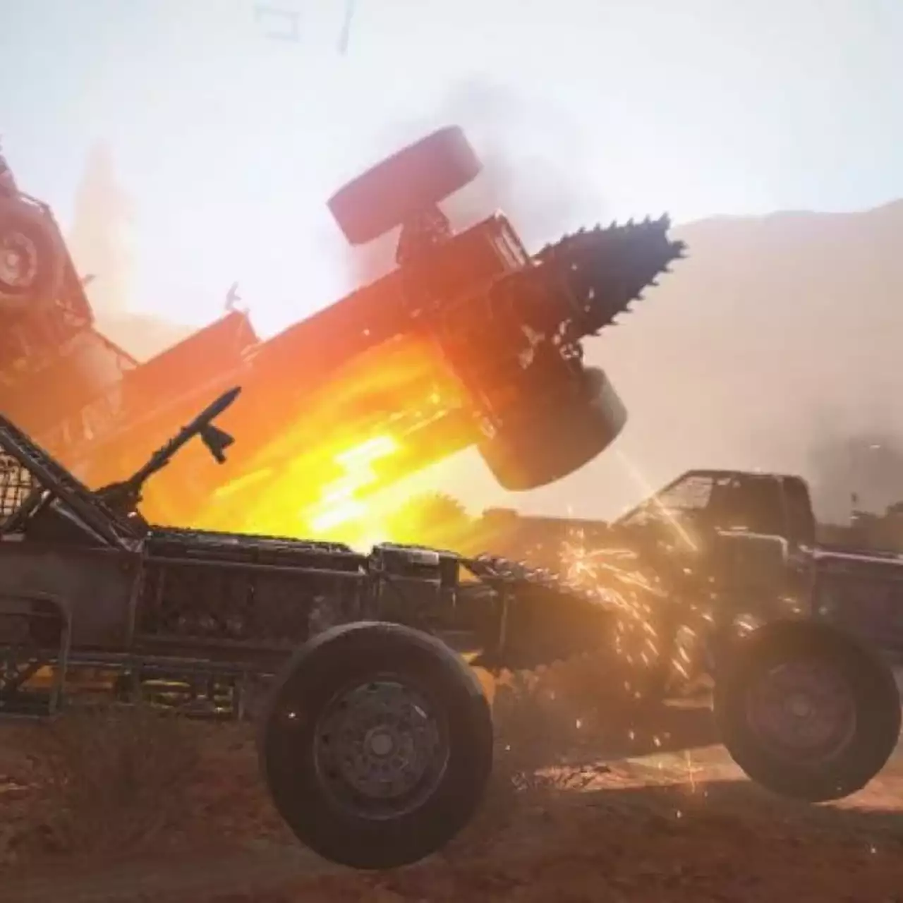 В Crossout появился режим «Королевской битвы» В Crossout появился режим «Королевской битвы»