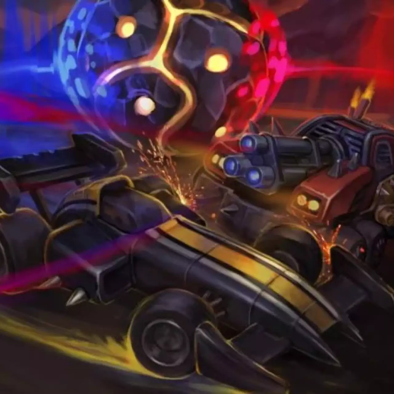 В гоночном MOBA-экшене Heavy Metal Machines пройдёт турнир сообщества
