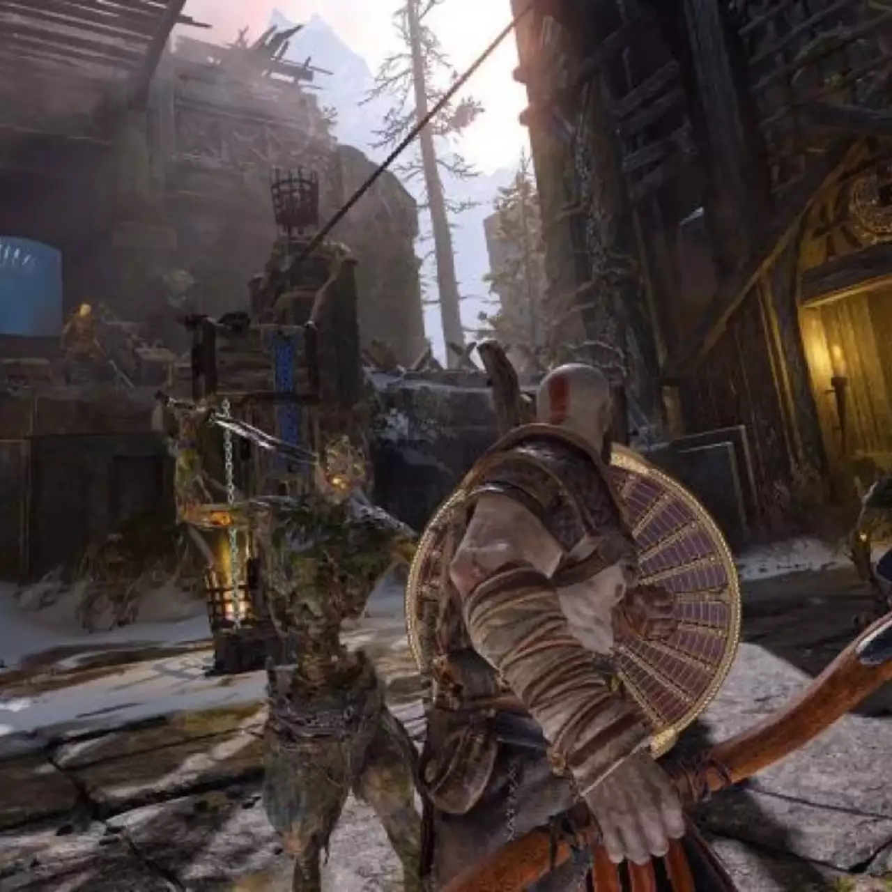 Посмотрите, как изменилась графика в God of War в сравнении с трейлером с Е3 2016 Посмотрите, как изменилась графика в God of War в сравнении с трейлером с Е3 2016