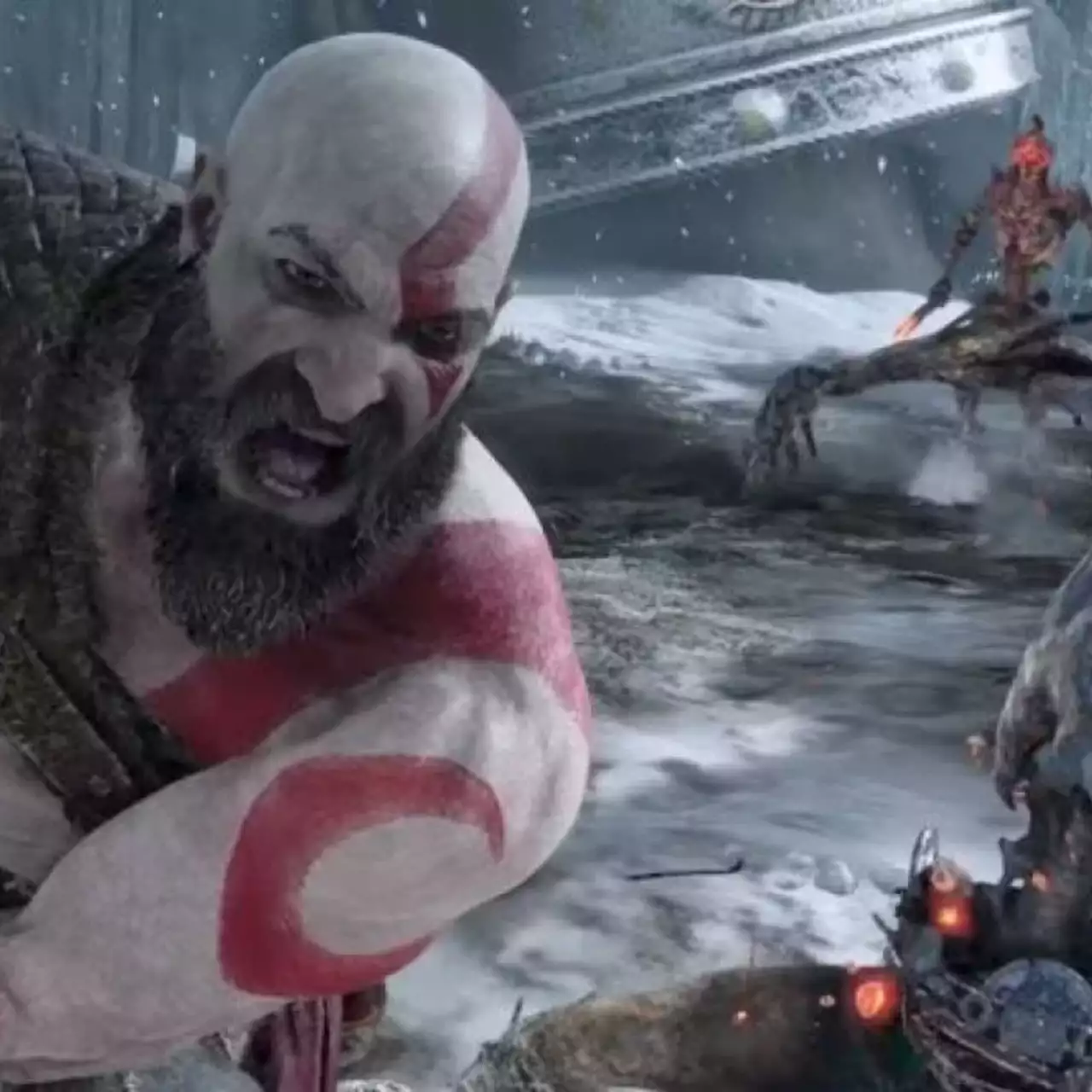 Посмотрите полчаса геймплея God of War c PS4 Pro