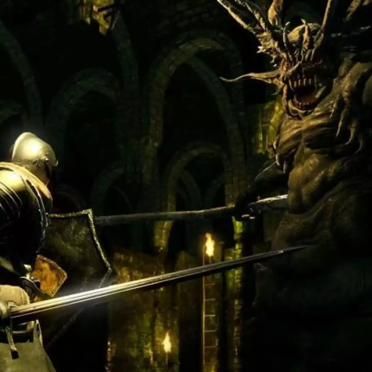 Где найти мощное оружие в Dark Souls Remastered в начале игры Где найти мощное оружие в Dark Souls Remastered в начале игры
