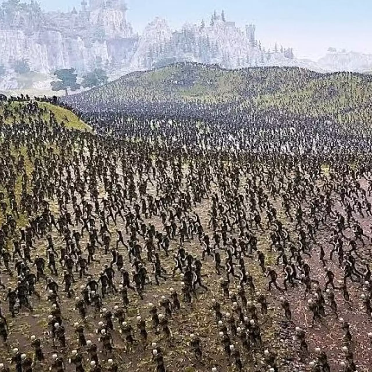 В The Black Masses можно увидеть 100 000 зомби в 60 FPS