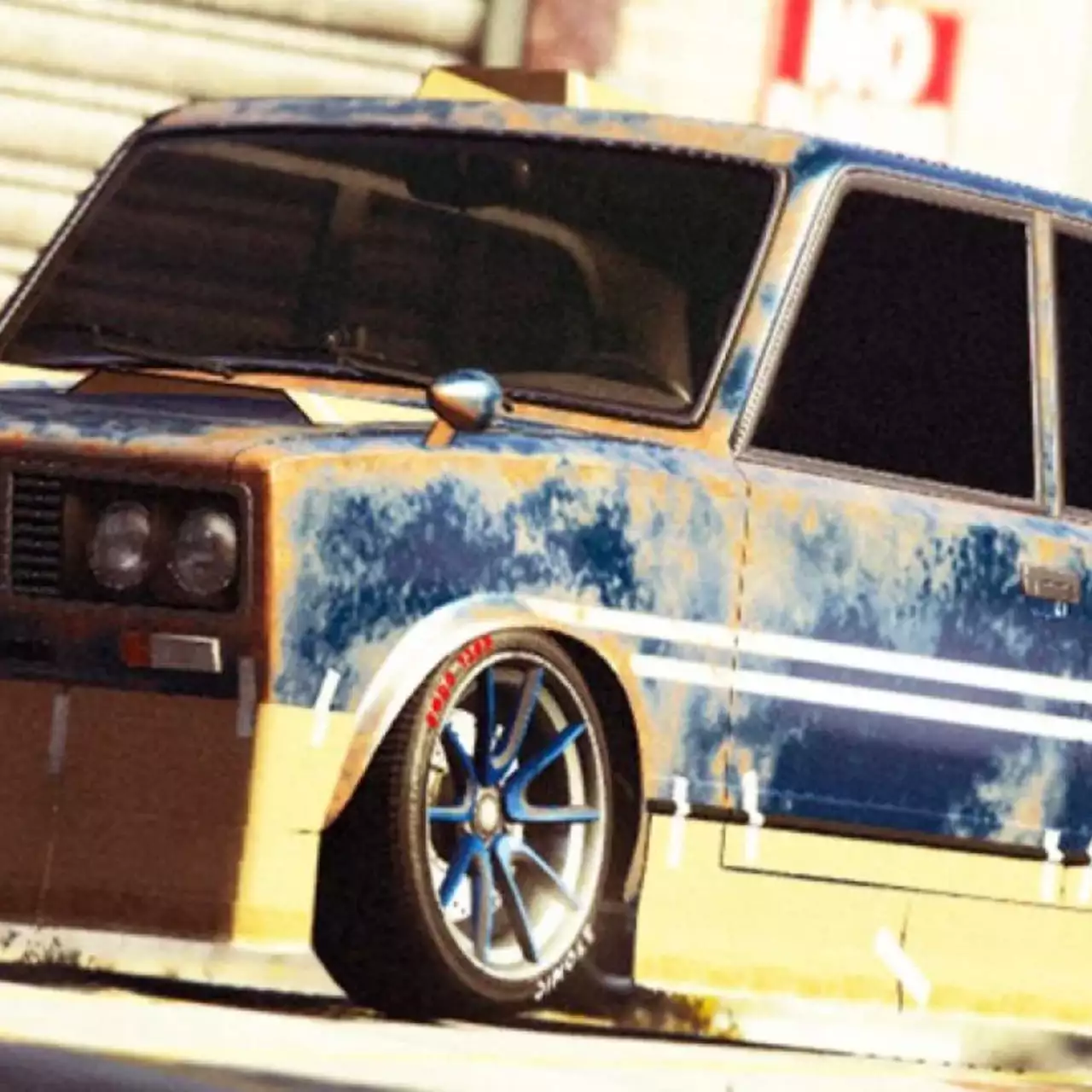 В GTA Online добавили «шестерку» (ВАЗ-2106) и назвали ее «Чебурек» В GTA Online добавили «шестерку» (ВАЗ-2106) и назвали ее «Чебурек»