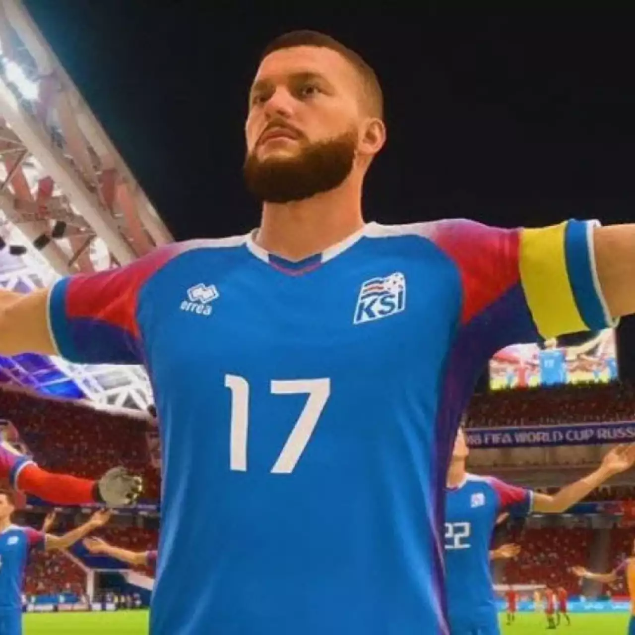 В FIFA 18 добавили перфоманс викингов от исландских фанатов