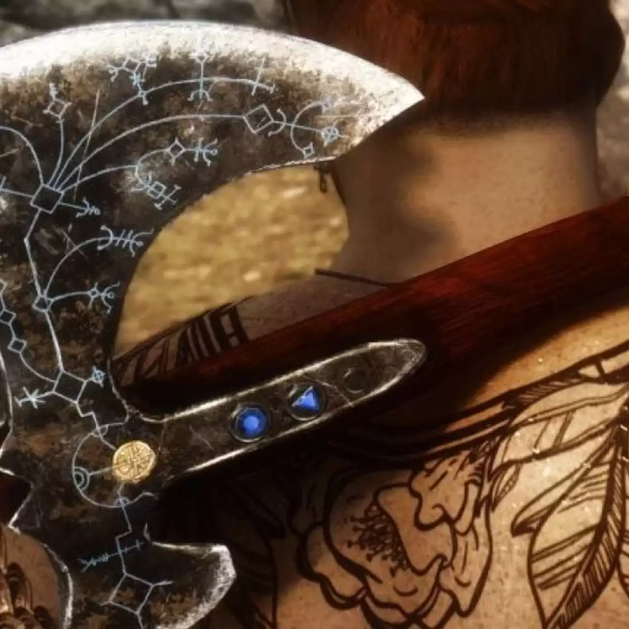 В Skyrim добавили топор «Левиафан» из God of War В Skyrim добавили топор «Левиафан» из God of War