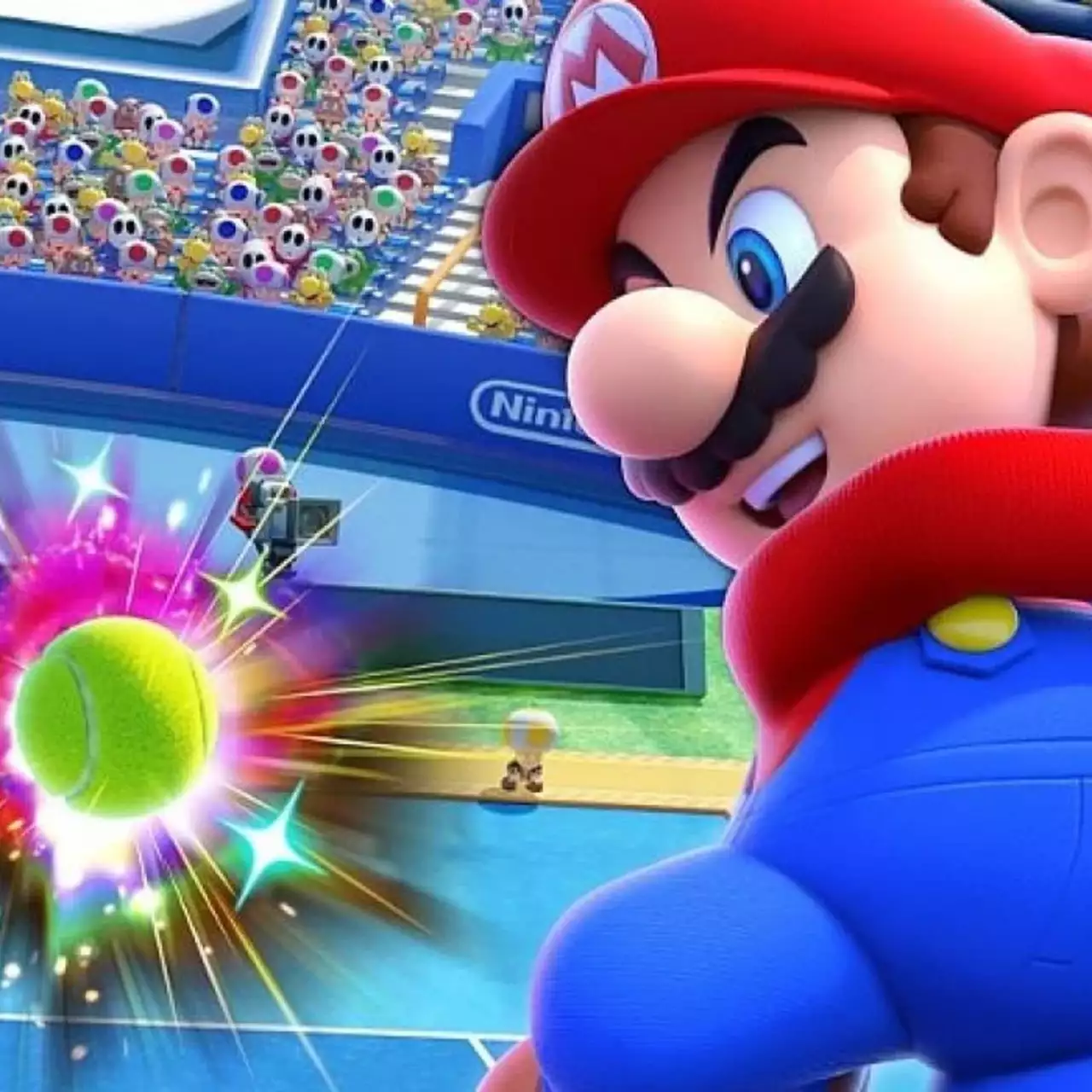 В трейлере Mario Tennis Aces Марио сразился с Рафаэлем Надалем В трейлере Mario Tennis Aces Марио сразился с Рафаэлем Надалем
