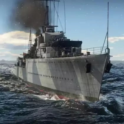 Посмотрите трейлер War Thunder, посвященный старту закрытого бета-теста морских баталий