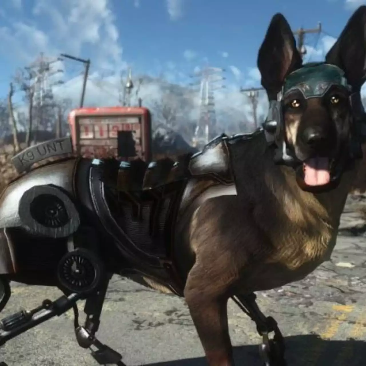 Киберпес из Fallout: New Vegas появился в Fallout 4
