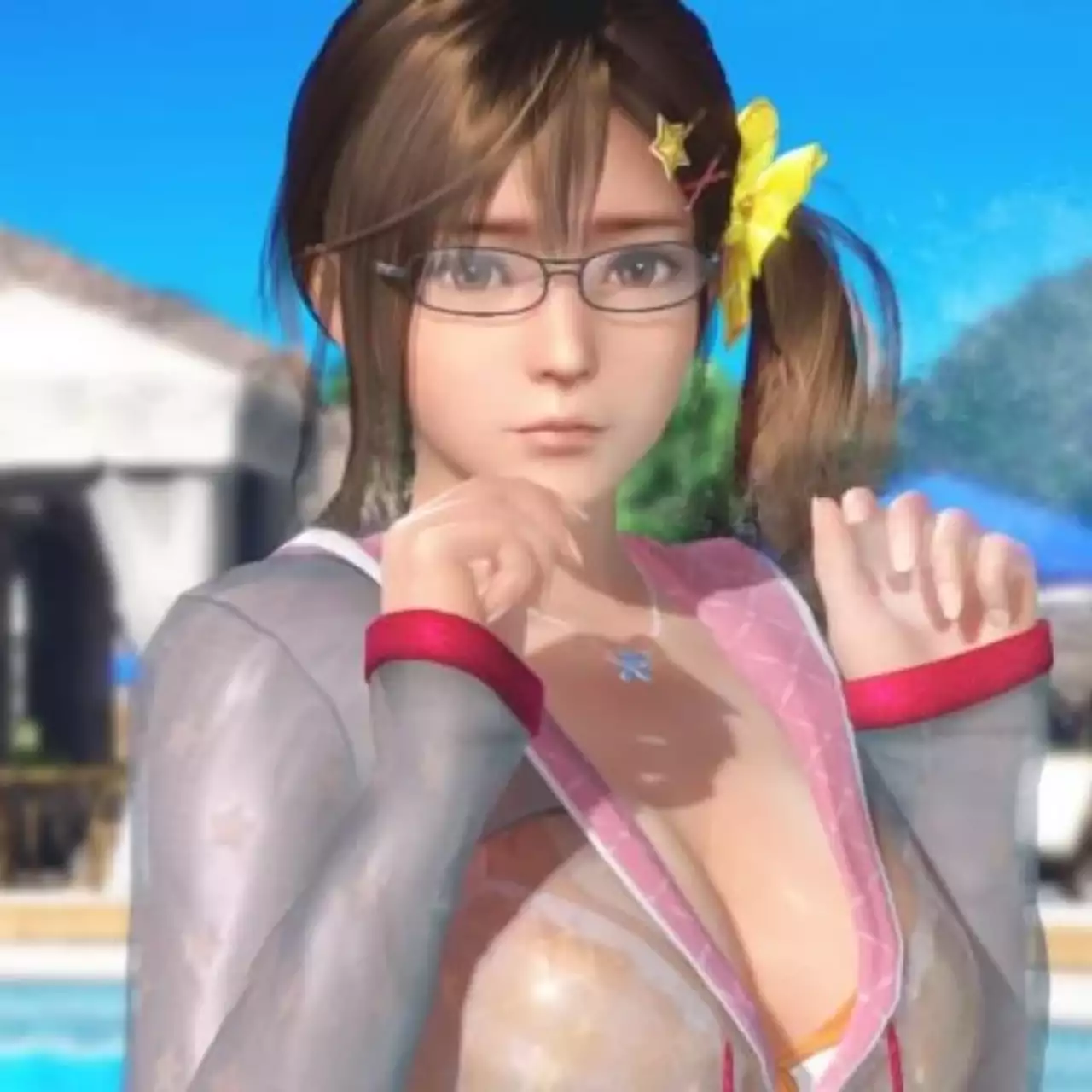 В DOA Xtreme: Venus Vacation можно будет стягивать трусы с девушек. Вот как это выглядит В DOA Xtreme: Venus Vacation можно будет стягивать трусы с девушек. Вот как это выглядит