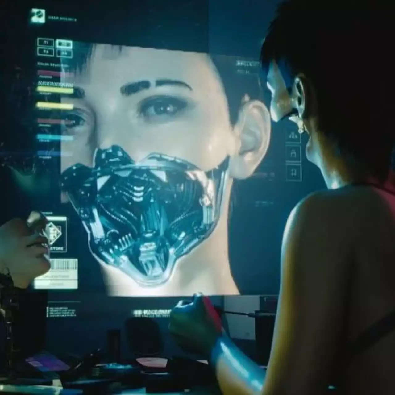 Посмотрите анализ графики в первом трейлере Cyberpunk 2077 Посмотрите анализ графики в первом трейлере Cyberpunk 2077