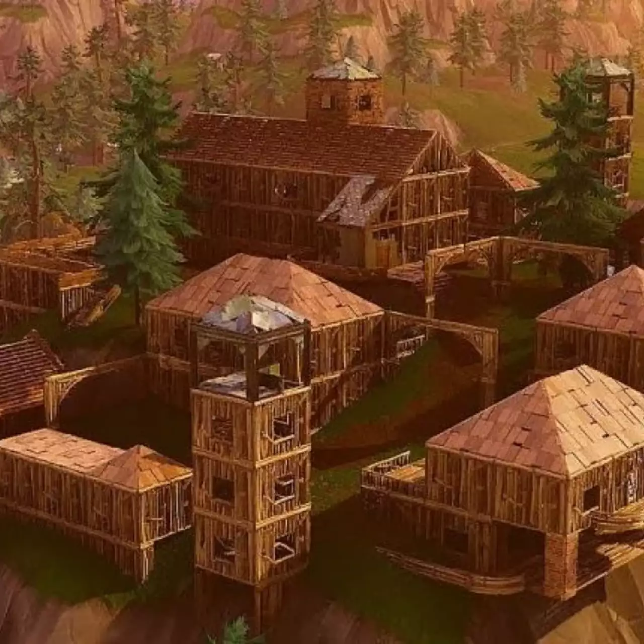 Посмотрите, какие огромные деревни игроки строят в «Песочнице» Fortnite всего за час Посмотрите, какие огромные деревни игроки строят в «Песочнице» Fortnite всего за час