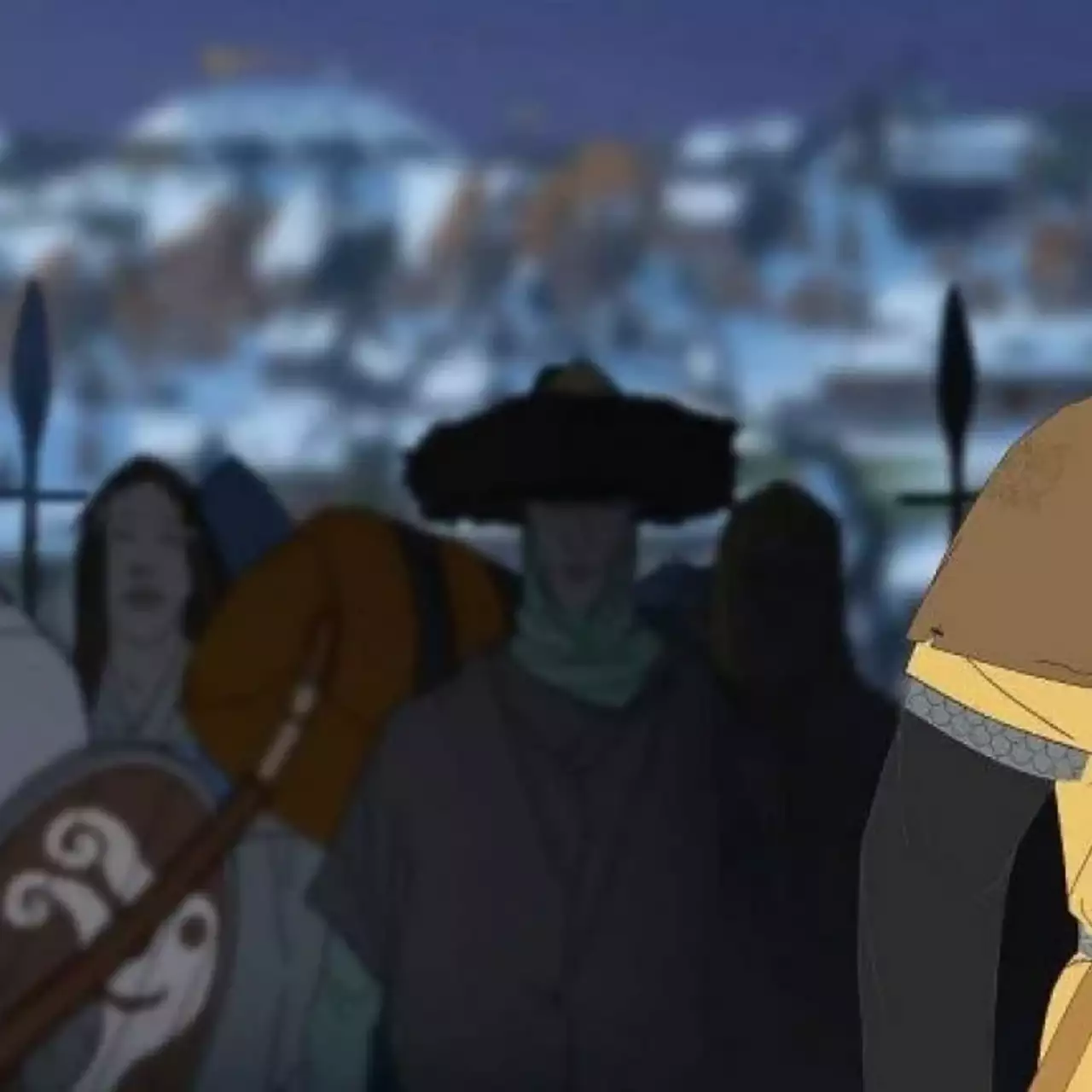 В 35-минутном геймплейном видео The Banner Saga 3 герои сражаются в горящем здании В 35-минутном геймплейном видео The Banner Saga 3 герои сражаются в горящем здании