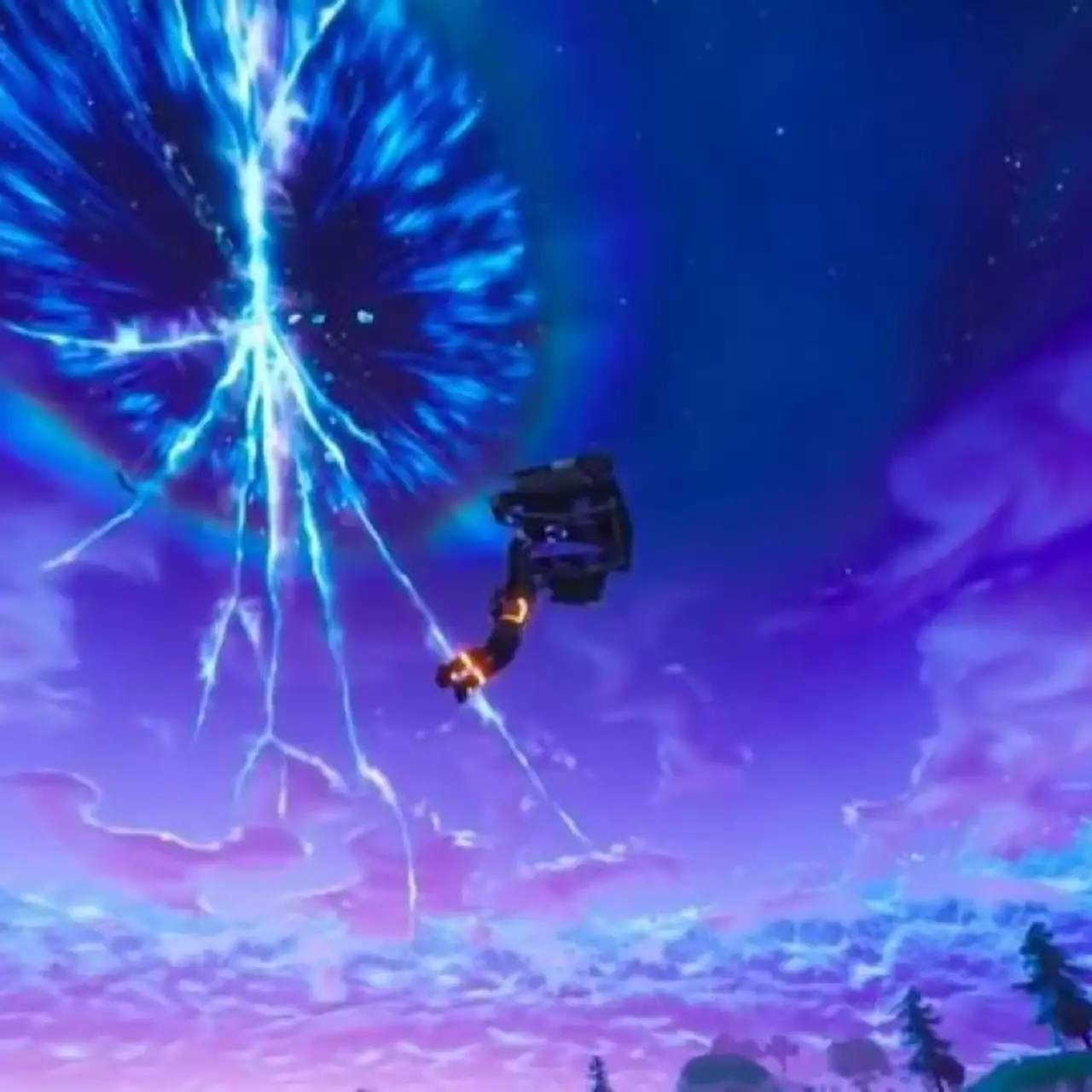 Одна из вспышек в Fortnite телепортировала в игру карету