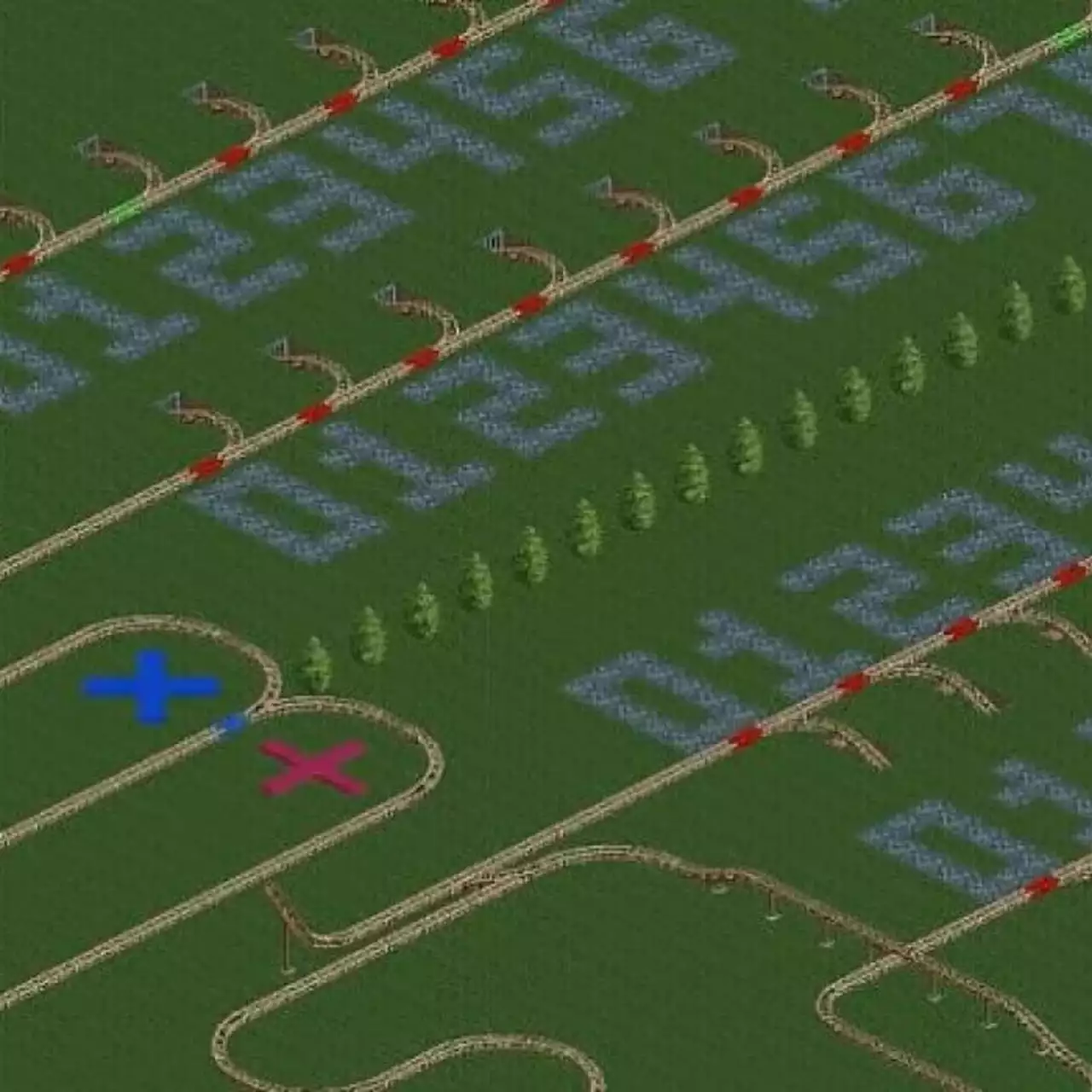 Геймер сделал рабочий калькулятор из американских горок в RollerCoaster Tycoon 2 Геймер сделал рабочий калькулятор из американских горок в RollerCoaster Tycoon 2