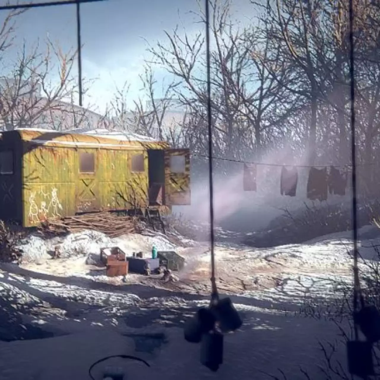 Художник создал невероятную сцену на движке Unity 2018, вдохновленную Metro Exodus