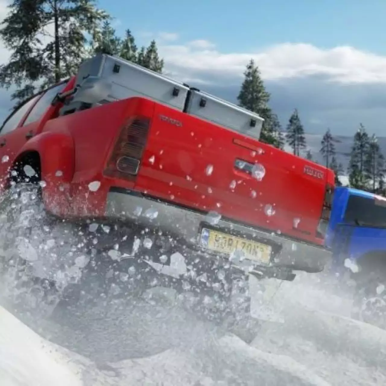 Посмотрите, как Forza Horizon 4 выглядит зимой — геймплей