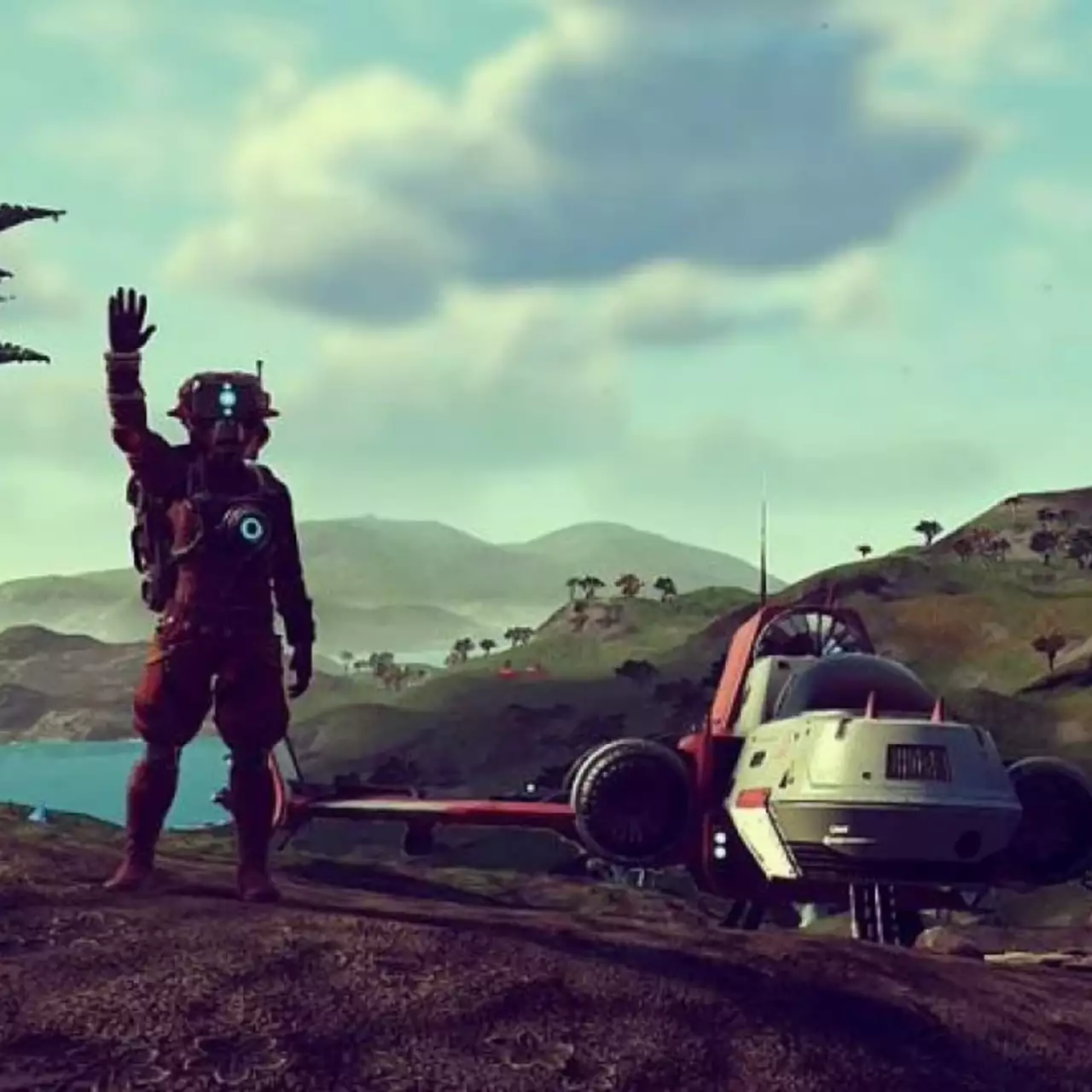 Реакция игроков на обновление Next для No Man's Sky: мост между планетой и луной, прыжок в озеро из космоса и многое другое Реакция игроков на обновление Next для No Man's Sky: мост между планетой и луной, прыжок в озеро из космоса и многое другое