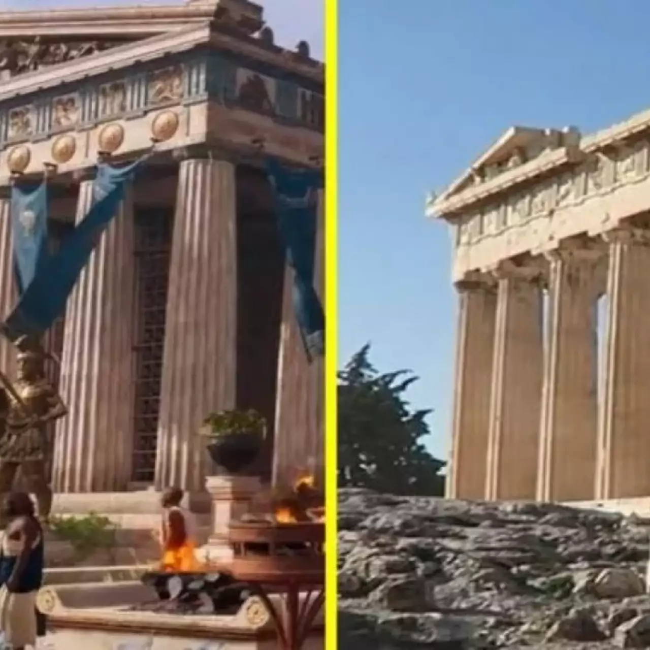 Assassin's Creed Odyssey сравнили с архитектурой реальной Греции — видео Assassin's Creed Odyssey сравнили с архитектурой реальной Греции — видео