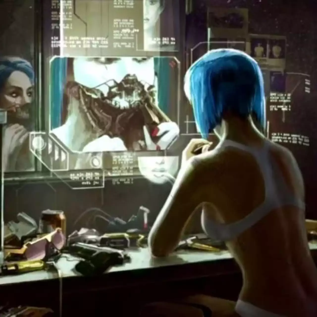 Посмотрите новые скриншоты и концепт-арты Cyberpunk 2077