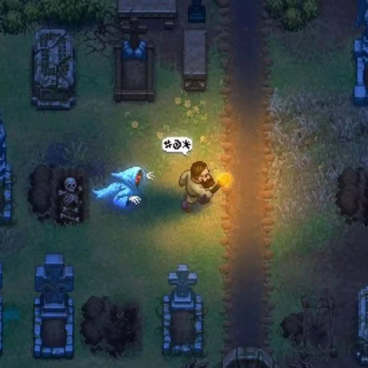 Карта в Graveyard Keeper Карта в Graveyard Keeper