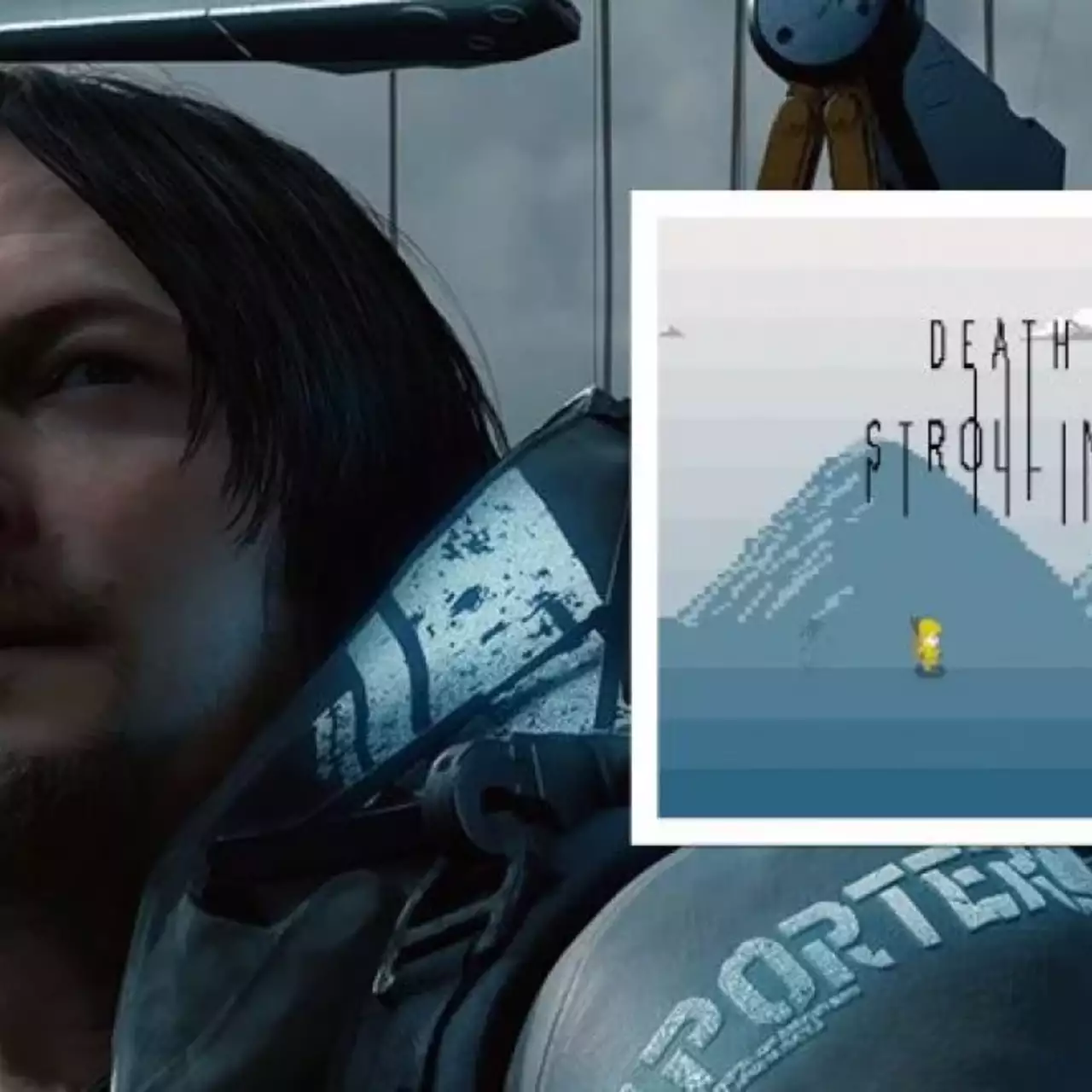 Поиграйте в пиксельные пародии на Death Stranding, No Man's Sky, GTA 3 и другие известные игры
