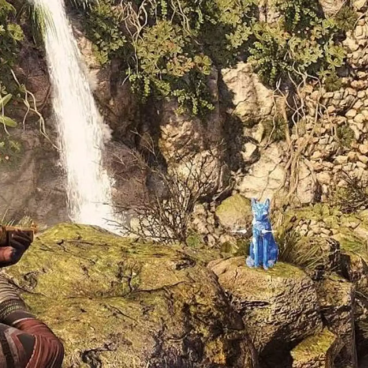 Где найти все статуэтки синих кошек в Strange Brigade на Месте раскопок Харбина