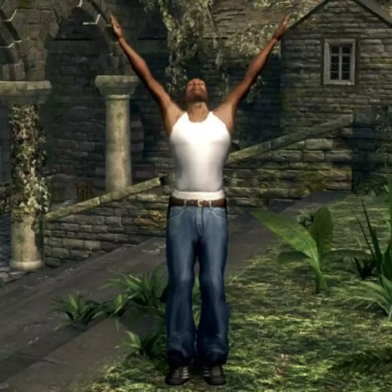 В Dark Souls Remastered добавили Сиджея из GTA: San Andreas В Dark Souls Remastered добавили Сиджея из GTA: San Andreas