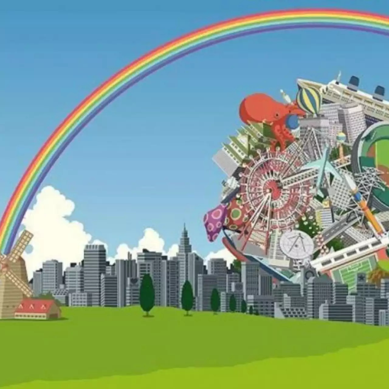 Сумасшедший японский «симулятор катания шарика» Katamari Damacy выйдет на PC Сумасшедший японский «симулятор катания шарика» Katamari Damacy выйдет на PC
