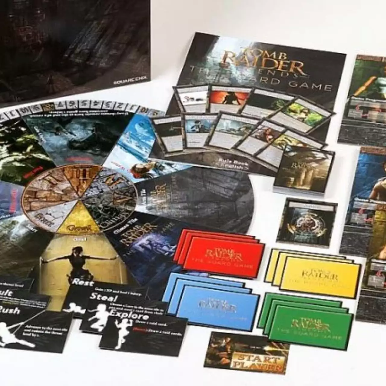 В грядущей настолке по Tomb Raider в бою столкнутся 4 разные Лары Крофт
