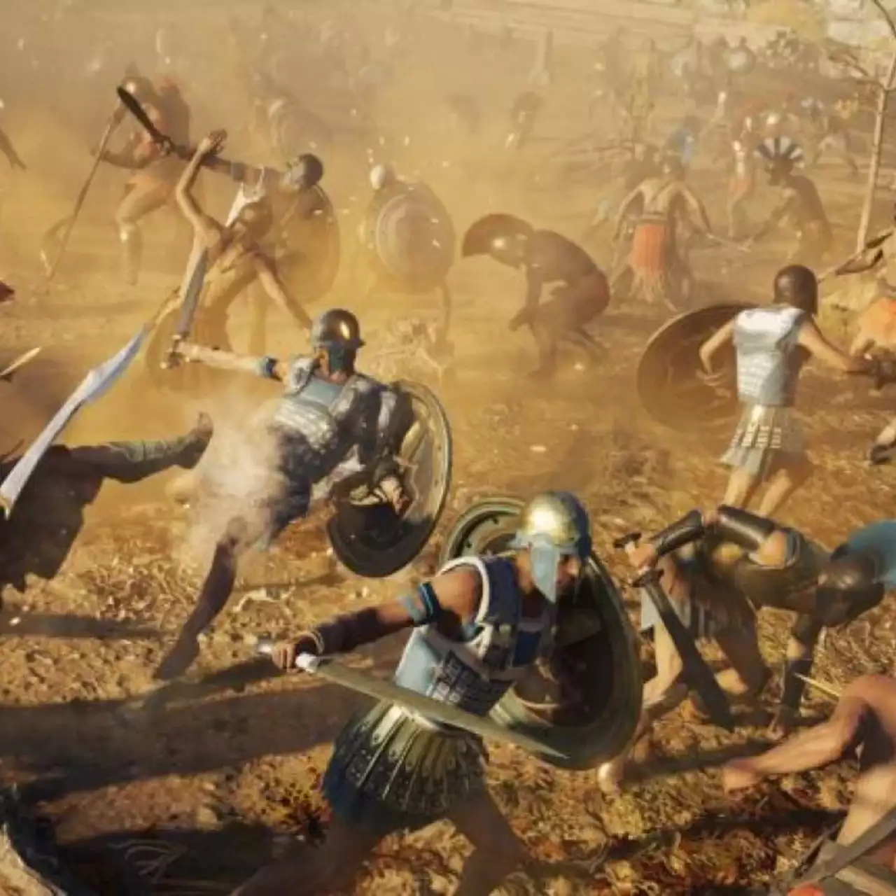 В Assassin's Creed Odyssey нашли «королевскую битву». Только без мультиплеера В Assassin's Creed Odyssey нашли «королевскую битву». Только без мультиплеера