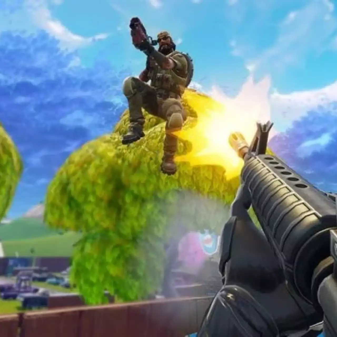 Фанат так долго ждал режим от первого лица в Fortnite, что решил сделать его сам — видео Фанат так долго ждал режим от первого лица в Fortnite, что решил сделать его сам — видео