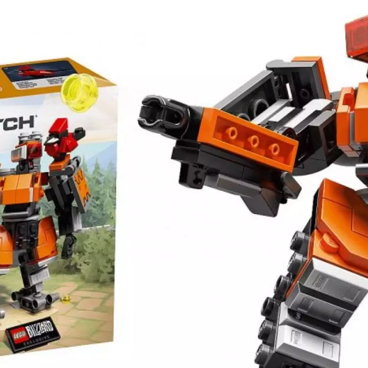 Blizard представила первую LEGO-фигурку по Overwatch. Это Бастион с маленькой птичкой на плече Blizard представила первую LEGO-фигурку по Overwatch. Это Бастион с маленькой птичкой на плече