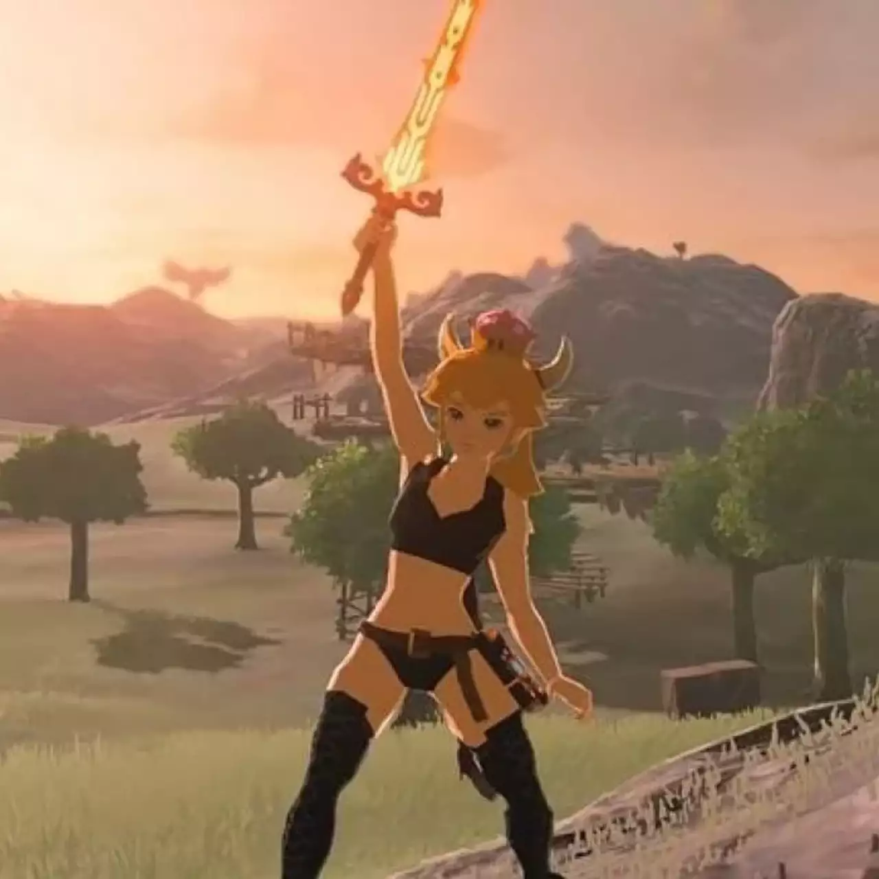 В Legend of Zelda теперь можно поиграть за полуголую Боузетту — видео В Legend of Zelda теперь можно поиграть за полуголую Боузетту — видео