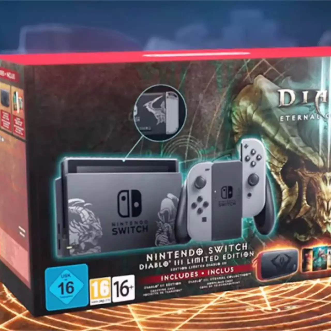 Nintendo выпустит бандл Switch с Diablo 3, эксклюзивным чехлом и уникальной док-станцией — видео Nintendo выпустит бандл Switch с Diablo 3, эксклюзивным чехлом и уникальной док-станцией — видео