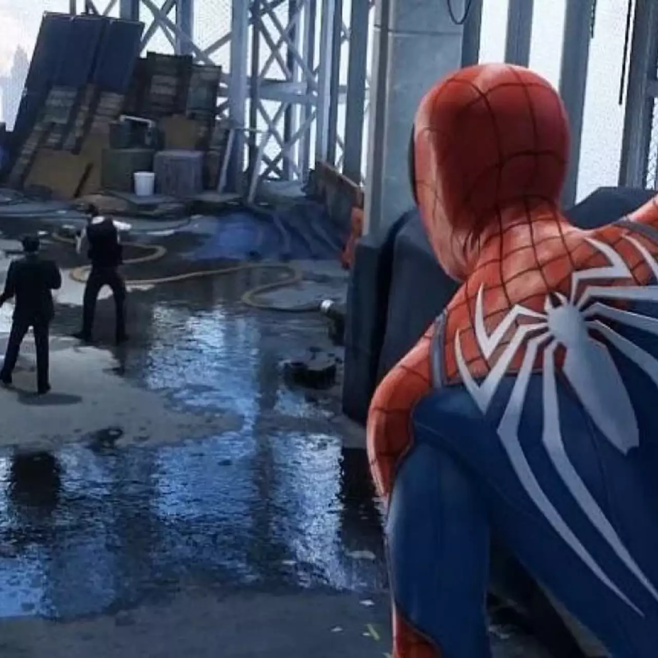 Разработчики Marvel's Spider-Man вернули пропавшие из игры лужи. Но не спешите радоваться Разработчики Marvel's Spider-Man вернули пропавшие из игры лужи. Но не спешите радоваться
