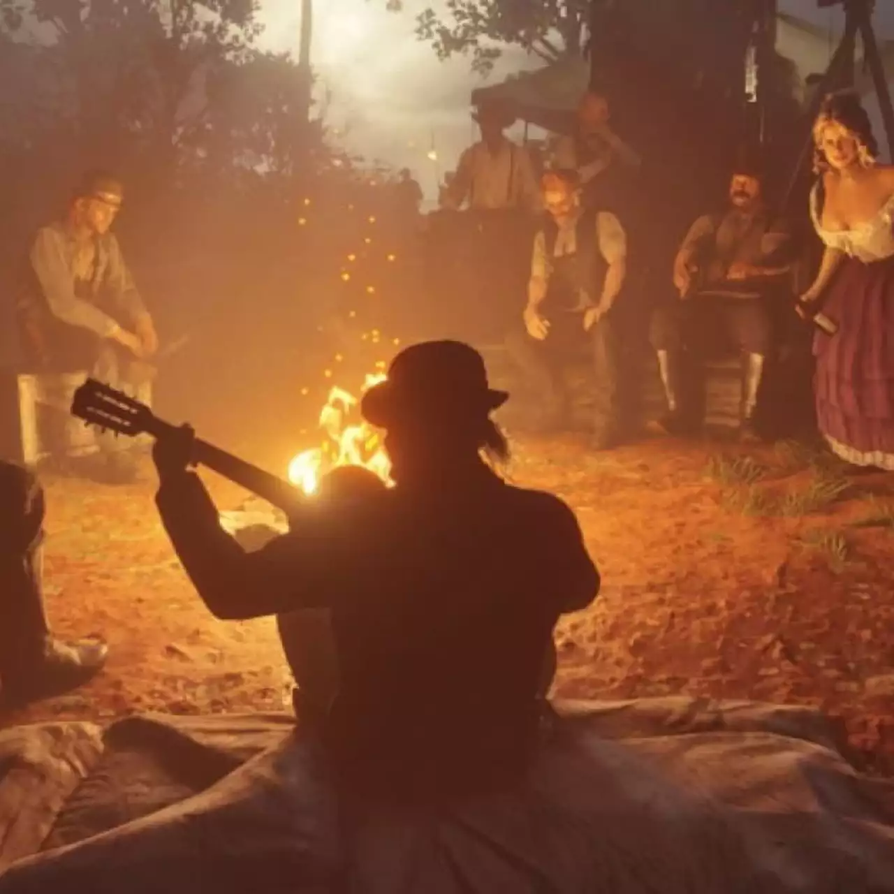 Как в Red Dead Redemption 2 улучшить лагерь: как поднять мораль банды, увеличить вместимость сумки и запасы еды