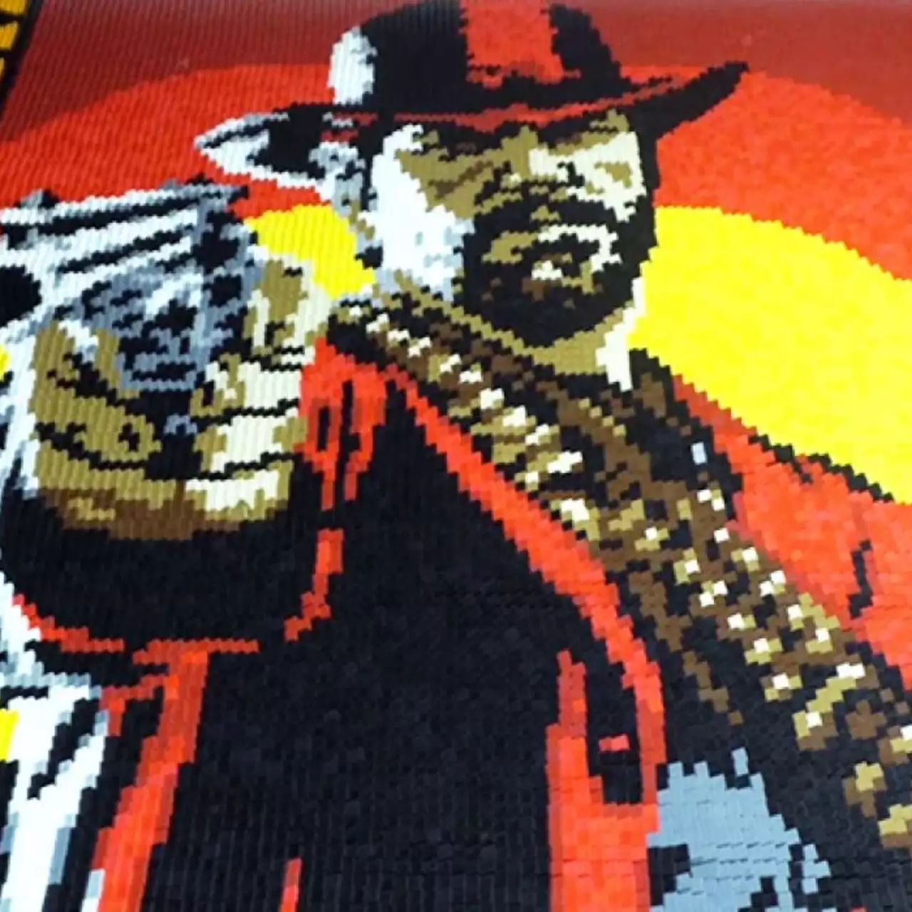 Фанат Red Dead Redemption 2 создал постер и логотип игры из 29 375 костей домино — видео Фанат Red Dead Redemption 2 создал постер и логотип игры из 29 375 костей домино — видео