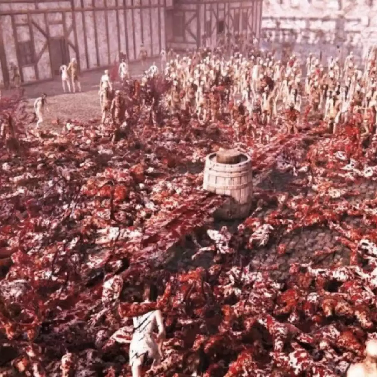Посмотрите, как блендер разрубил 10 000 зомби на мелкие части в новом видео The Black Masses