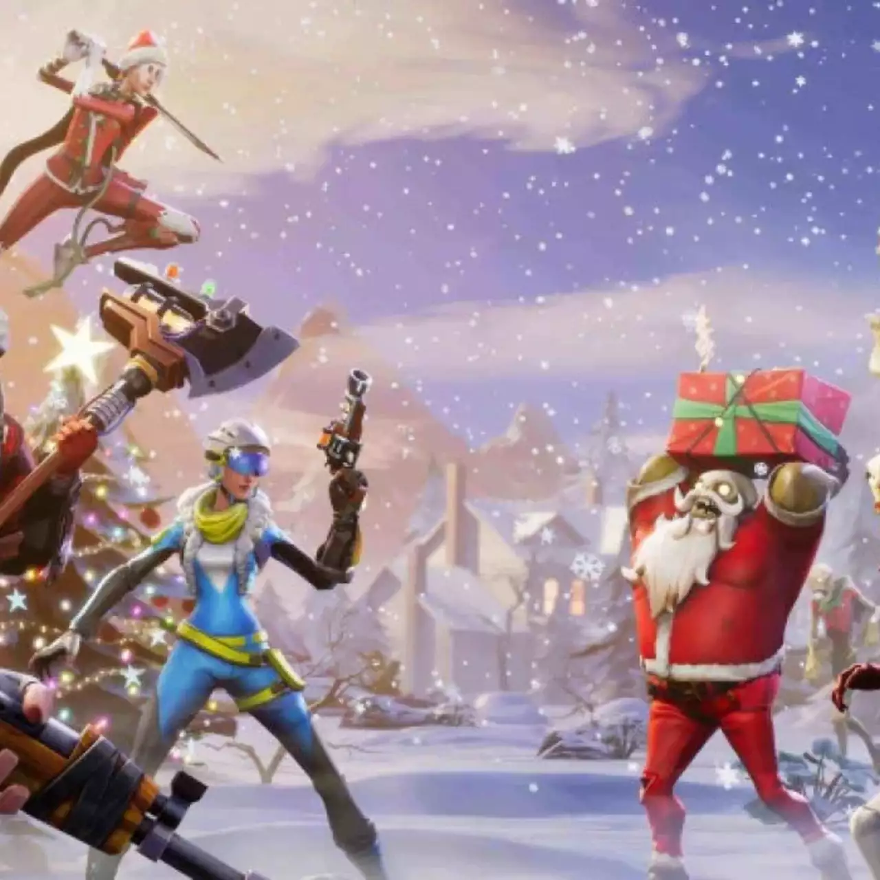 Остров в Fortnite действительно завалит снегом. Датамайнеры нашли доказательства в файлах игры Остров в Fortnite действительно завалит снегом. Датамайнеры нашли доказательства в файлах игры