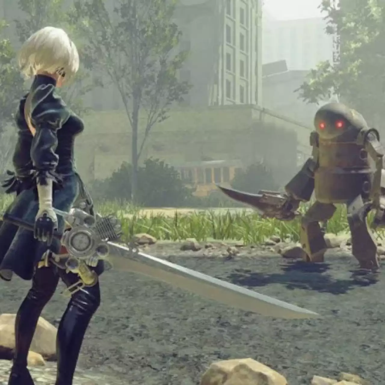 Моддеры добавили в NieR: Automata множество новых HD-текстур для окружающего мира и главной героини Моддеры добавили в NieR: Automata множество новых HD-текстур для окружающего мира и главной героини