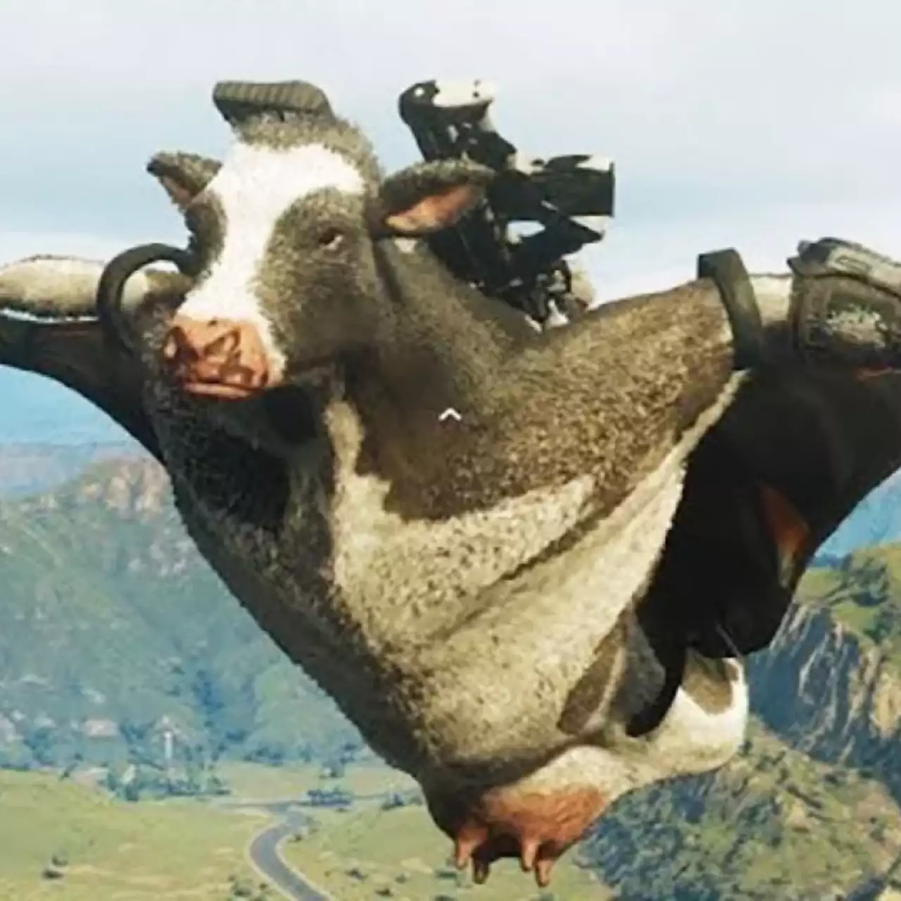В Just Cause 4 нашли оружие, которое превращает всех людей в коров — видео В Just Cause 4 нашли оружие, которое превращает всех людей в коров — видео