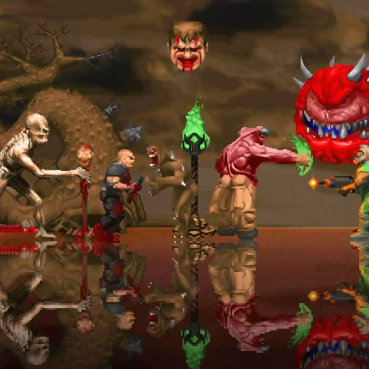 «В топку пиксели» — нестареющую Doom прокачали до HD-графики «В топку пиксели» — нестареющую Doom прокачали до HD-графики
