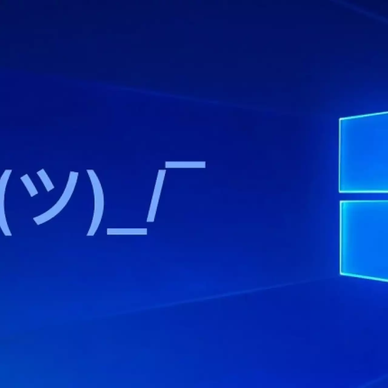 В Windows 10 появились новые смайлики &#175;\_(&#12484;)_/&#175;