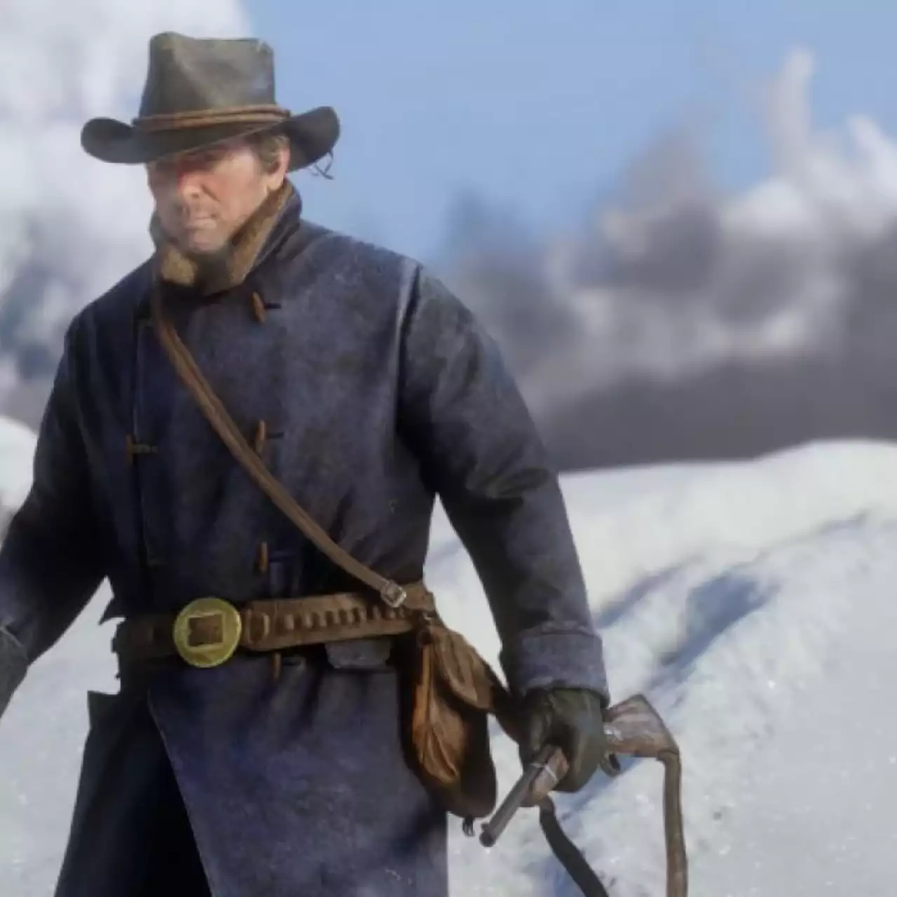 Игрок нашел в Red Dead Redemption 2 секретную локацию с замерзшим озером с помощью бага Игрок нашел в Red Dead Redemption 2 секретную локацию с замерзшим озером с помощью бага