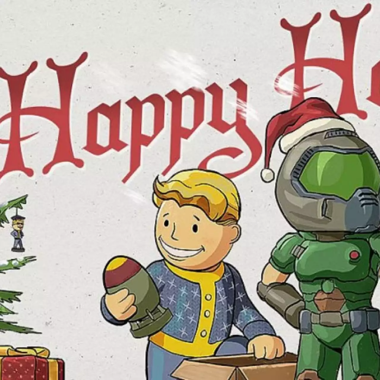 В честь праздников Bethesda разыгрывает два загадочных подарка В честь праздников Bethesda разыгрывает два загадочных подарка