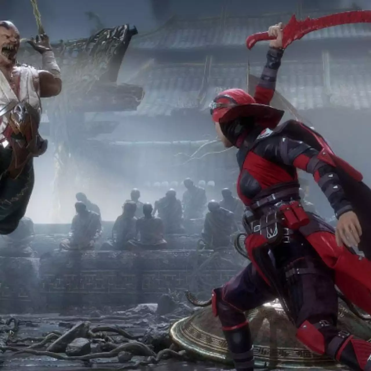 Взгляните на скин из Mortal Kombat 11, который превращает Скарлет в коммунистку. Доступно только для России!